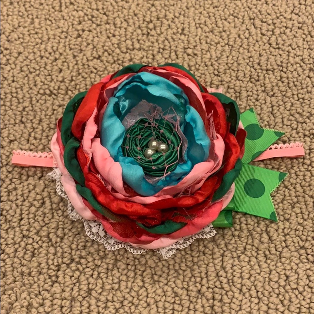 Boutique floral headband